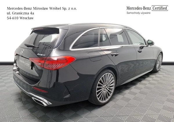 Mercedes-Benz Klasa C cena 259900 przebieg: 7000, rok produkcji 2023 z Wrocław małe 277